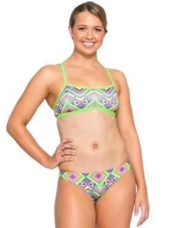 Amanzi-Ladies Arcadia Chlorine Resistant 2 Pce Sports Bikini