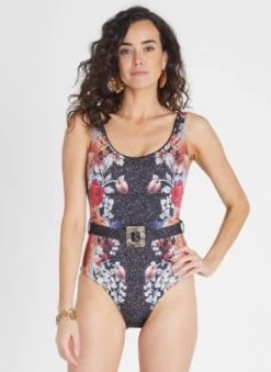 Aqua Blu- Gardenia Nicola DD/E Cup One Piece