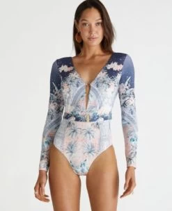 Aqua Blu- Indianic Alexandra One Piece