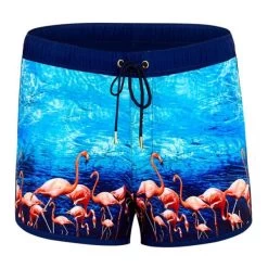 Aqua Blu-Boys Aruba Retro Boardshort