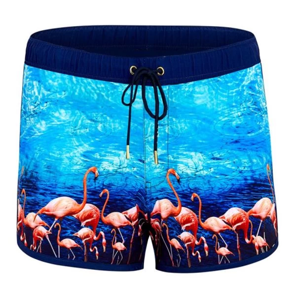 Aqua Blu-Boys Aruba Retro Boardshort 3 Aqua Blu-Boys Aruba Retro Boardshort