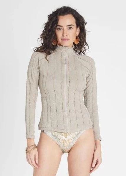 Aqua Blu-Fawn Hayley Rash Guard 3 Aqua Blu-Fawn Hayley Rash Guard