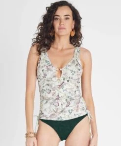 Aqua Blu-Lotus Katie Tankini