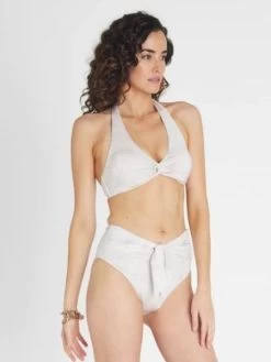 Aqua Blu-Serpentine Margot High Waist Pant