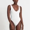 Bond Eye- The Mara Eco Optic White One Piece -Swimwear Promotion Store bond eye the mara eco optic white one piece 17928 600