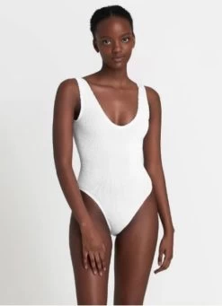Bond Eye- The Mara Eco Optic White One Piece