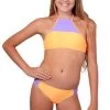 Finch-Girls Splice Hi Neck Halter Bikini -Swimwear Promotion Store finchgirls splice hi neck halter bikini 6008832 600