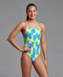 Funkita-Girls Juicy Fruit Diamond Back 1 Piece