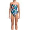 Funkita-Girls Split Scene Diamond Back 1 Piece -Swimwear Promotion Store funkitagirls split scene diamond back 1 piece 6011647 600