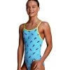 Funkita-Girls Tweety Tweet Diamond Back One Piece -Swimwear Promotion Store funkitagirls tweety tweet diamond back one piece 18932 600