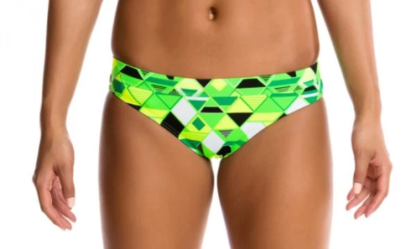Funkita-Ladies Golden Glow Sports Brief 3 Funkita-Ladies Golden Glow Sports Brief