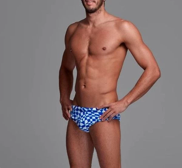 Funky Trunks- Mens Classic Briefs Mixed Up 3 Funky Trunks- Mens Classic Briefs Mixed Up