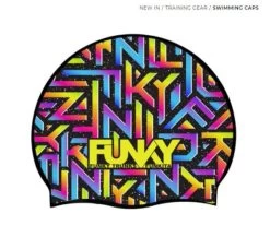 Funky Trunks-Brand Galaxy Silicone Swim Cap