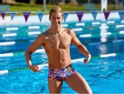 Funky Trunks-Mens Dunking Donuts Classic Trunks