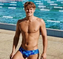 Funky Trunks-Mens Leaf Laser Classic Brief