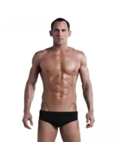 Funky Trunks-Mens Still Black Classic Briefs