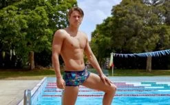 Funky Trunks-Mens Tropic Team Square Trunk