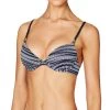 Heidi Klum-Sun Muse U/Wire Clasic Demi Top In Optic Stripe/Black Iris -Swimwear Promotion Store heidi klumsun muse uwire clasic demi top in optic stripeblack iris 6009085 600