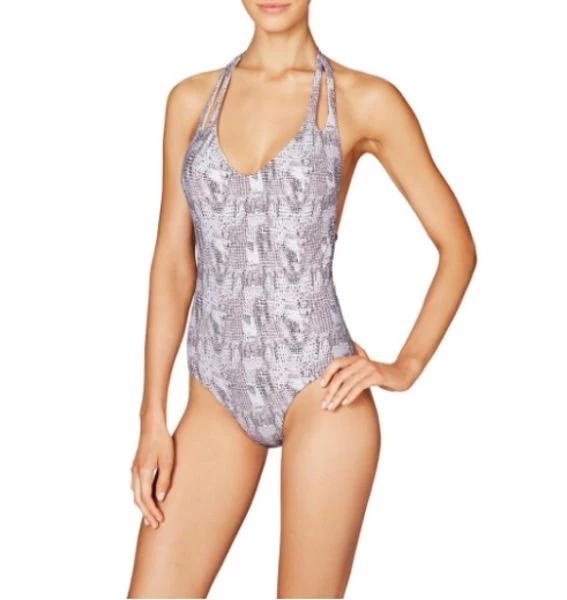 Heidi Klum-Textured Animal One Piece 3 Heidi Klum-Textured Animal One Piece