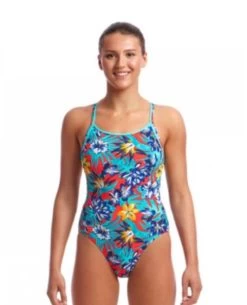 Funkita-Ladies Aloha From Hawaii Diamond Back One Piece -Swimwear Promotion Store image 10737 600