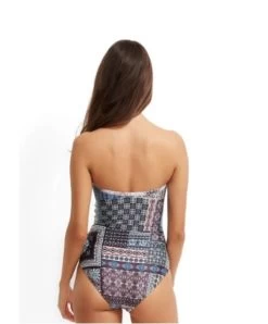 Milea-Turkish Tile Bandeau Maillot Swimsuit 9 Milea-Turkish Tile Bandeau Maillot Swimsuit -Swimwear Promotion Store image 10785 600