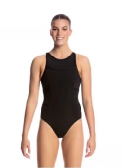 Funkita-Ladies Hi Flyer Still Black One Piece 9 Funkita-Ladies Hi Flyer Still Black One Piece -Swimwear Promotion Store image 11435 600