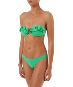 Melissa Odabash-St Kitts Frill Bandeau + Bikini Brief -Swimwear Promotion Store image 11727 600