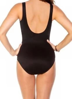 Miraclesuit-Too Haute Allegro Black One Piece Swimsuit -Swimwear Promotion Store image 11783 600