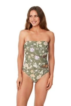 Monte & Lou- Sorrento Spliced Bandeau One Piece -Swimwear Promotion Store image 14256 600