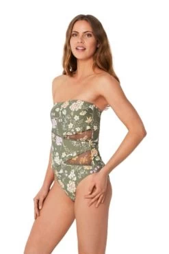 Monte & Lou- Sorrento Spliced Bandeau One Piece -Swimwear Promotion Store image 14257 600