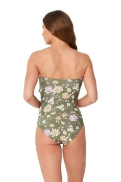 Monte & Lou- Sorrento Spliced Bandeau One Piece -Swimwear Promotion Store image 14258 600