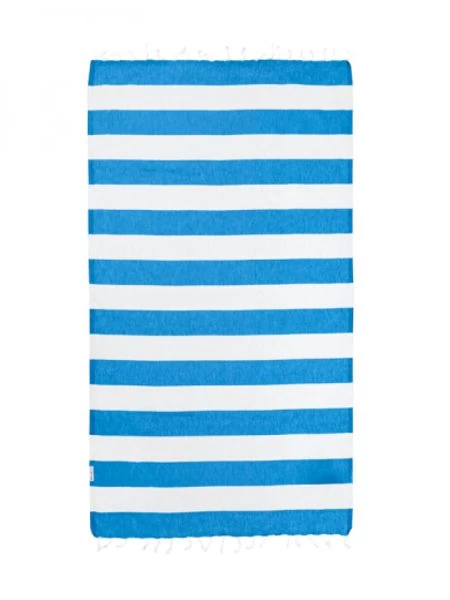 Hammamas- Bold White Turkish Towel 5 Hammamas- Bold White Turkish Towel - Image 3