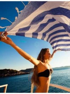 Hammamas- Bold White Turkish Towel 14 Hammamas- Bold White Turkish Towel -Swimwear Promotion Store image 14354 12236 600