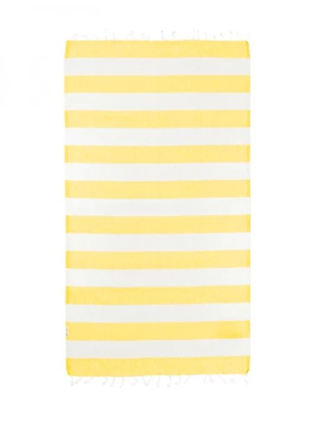 Hammamas- Bold White Turkish Towel 7 Hammamas- Bold White Turkish Towel - Image 5