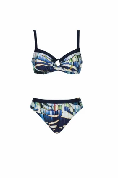 Sunflair- Ocean Riders Key Hole C Cup Underwire Bra And Brief 4 Sunflair- Ocean Riders Key Hole C Cup Underwire Bra And Brief - Image 2