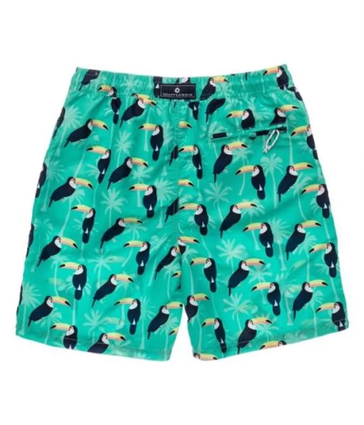 Snapper Rock- Mens Toucan Talk Volley Board Short 4 Snapper Rock- Mens Toucan Talk Volley Board Short - Image 2