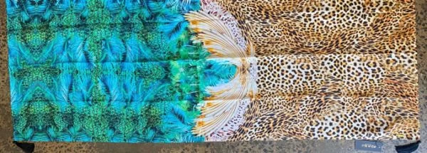 Aqua Blu- Elysian Scarf 6 Aqua Blu- Elysian Scarf - Image 4