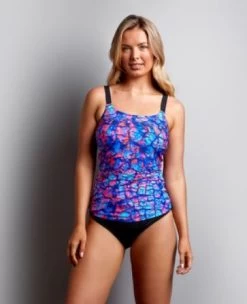 Funkita-Ladies Rusted Scoop Neck Tankini Top 11 Funkita-Ladies Rusted Scoop Neck Tankini Top -Swimwear Promotion Store image 15275 600