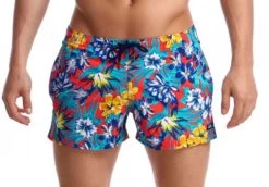 Funky Trunks-Mens Aloha From Hawaii Short Shorts -Swimwear Promotion Store image 15334 600