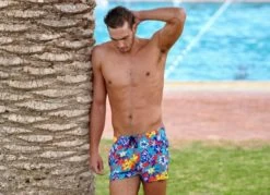 Funky Trunks-Mens Aloha From Hawaii Short Shorts -Swimwear Promotion Store image 15335 600