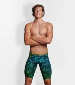 Funky Trunks-Mens Spraying Alive Training Jammers -Swimwear Promotion Store image 15718 600