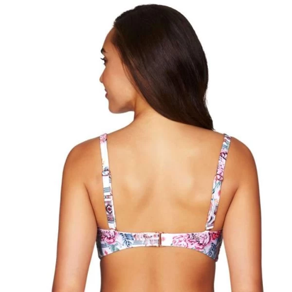 Sea Level- Aztec Rose Twist Front Bandeau Bar Top 7 Sea Level- Aztec Rose Twist Front Bandeau Bar Top - Image 5