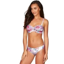 Sea Level- Aztec Rose Twist Front Bandeau Bar Top 13 Sea Level- Aztec Rose Twist Front Bandeau Bar Top -Swimwear Promotion Store image 16585 13221 600