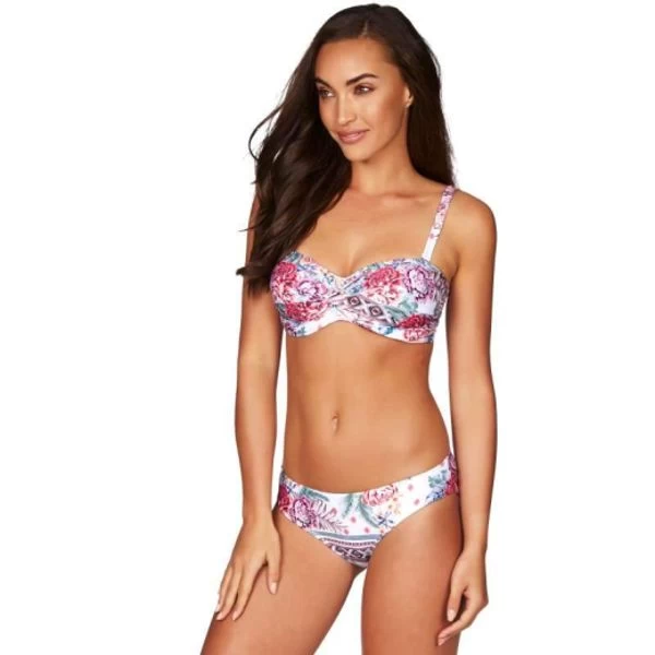 Sea Level- Aztec Rose Twist Front Bandeau Bar Top 8 Sea Level- Aztec Rose Twist Front Bandeau Bar Top - Image 6