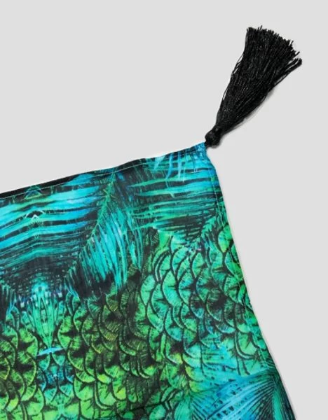 Aqua Blu- Elysian Scarf 4 Aqua Blu- Elysian Scarf - Image 2