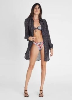 Aqua Blu- Ocelot Odilia Beach SHirt -Swimwear Promotion Store image 32179 17349 600