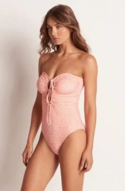 Monte & Lou-Playa Keyhole Bandeau One Piece -Swimwear Promotion Store image 34220 17731 600