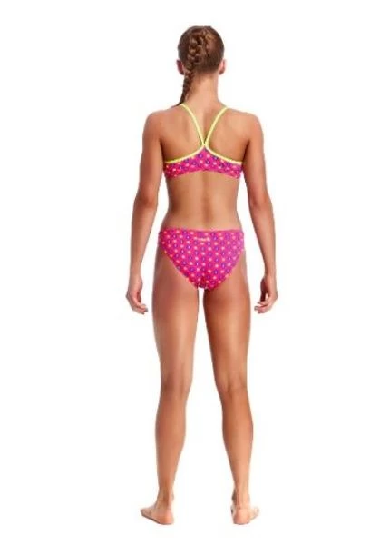 Funkita-Girls Daisy Dots Racerback 2 Piece 4 Funkita-Girls Daisy Dots Racerback 2 Piece - Image 2