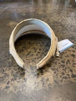 Sundaise-Poppy White Raffia Visor -Swimwear Promotion Store image 34775 17941 600