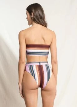 Maaji - Bayadere Stripe Bandeau & Belted Pant Set -Swimwear Promotion Store image 35475 18158 600
